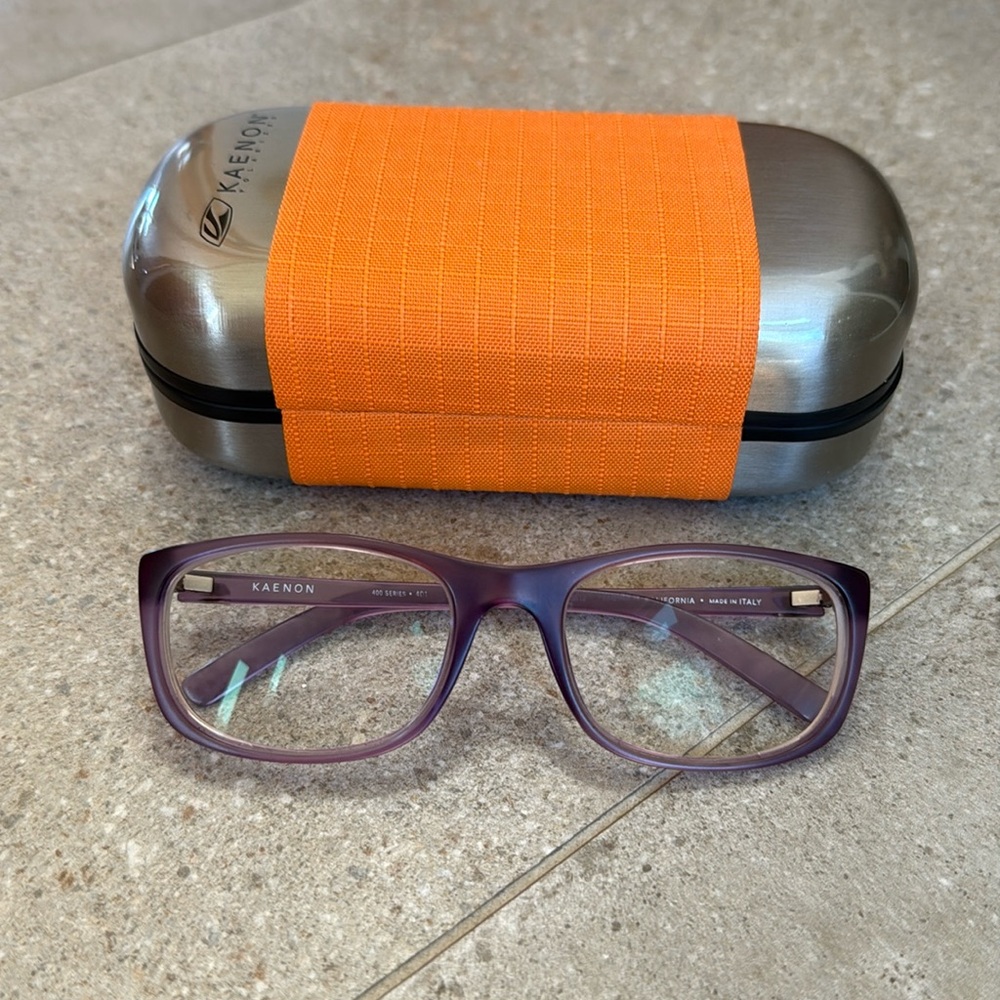 Kaenon 400 series 401 Matte Transluscent Purple Glasses
